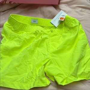 Girls Old Navy Bright Neon Green Kids Shorts